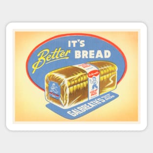 Galbreath's Country Style Bread Ad Sticker